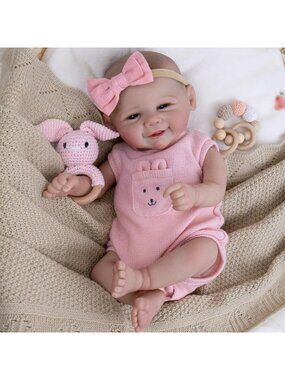 20in Realistic Reborn Baby Doll Flexible Limbs True Newborn Weight